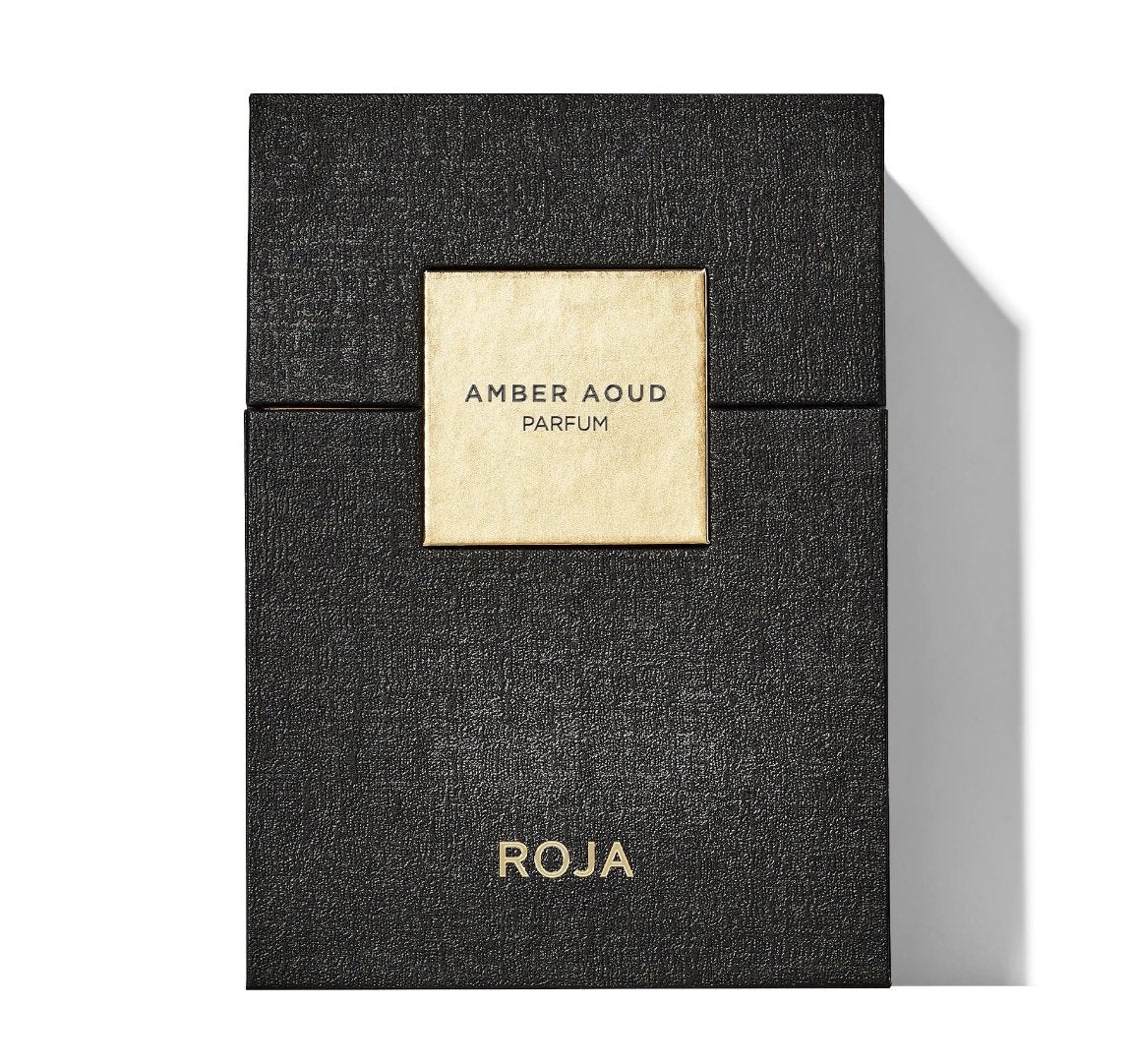 Roja Amber Aoud carton and packaging