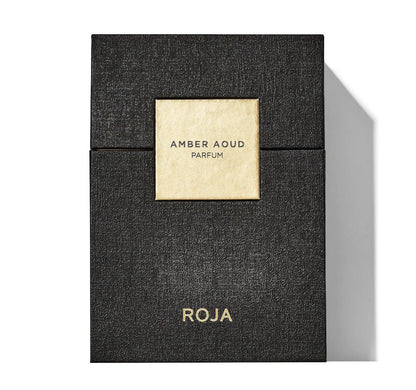 Roja Amber Aoud carton and packaging