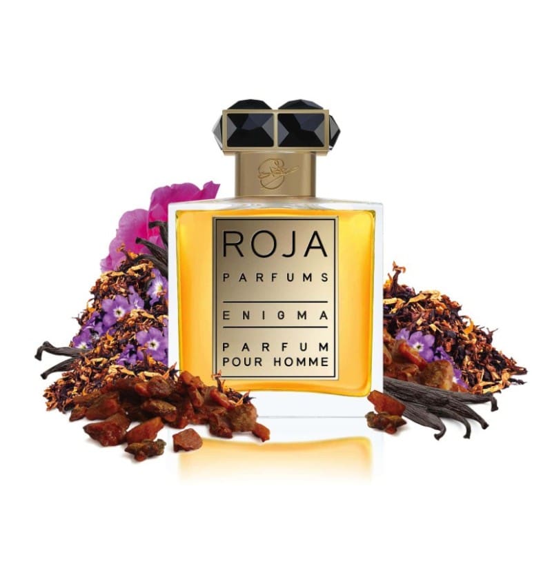Roja Enigma Pour Homme Parfum packaging box