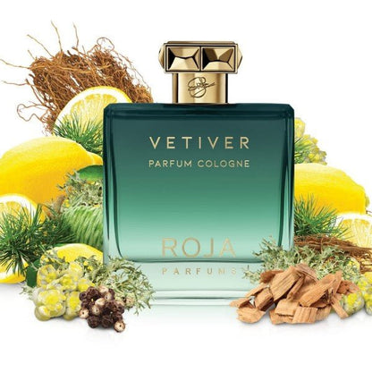 Roja Vetiver Cologne packaging box