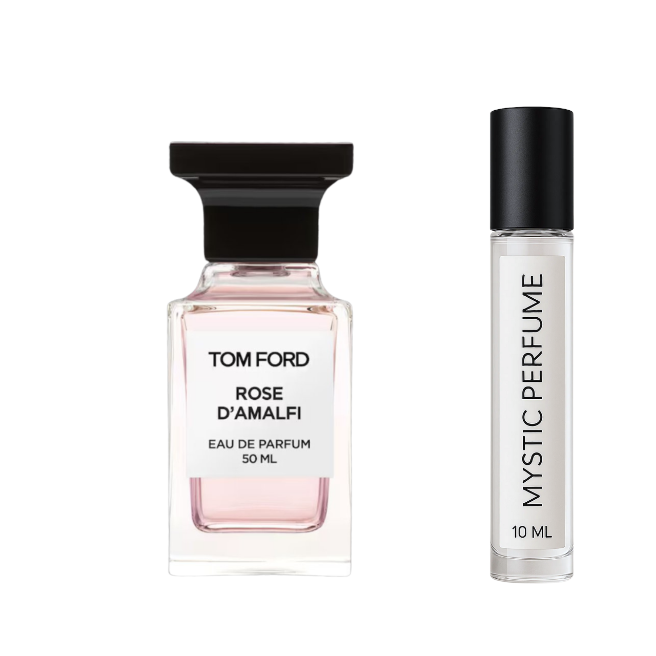 Tom Ford Rose D'Amalfi sample vial label detail