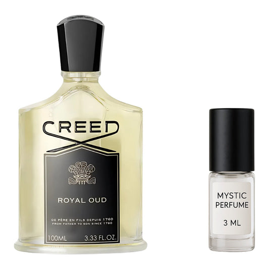 Creed Royal Oud decant sample vial