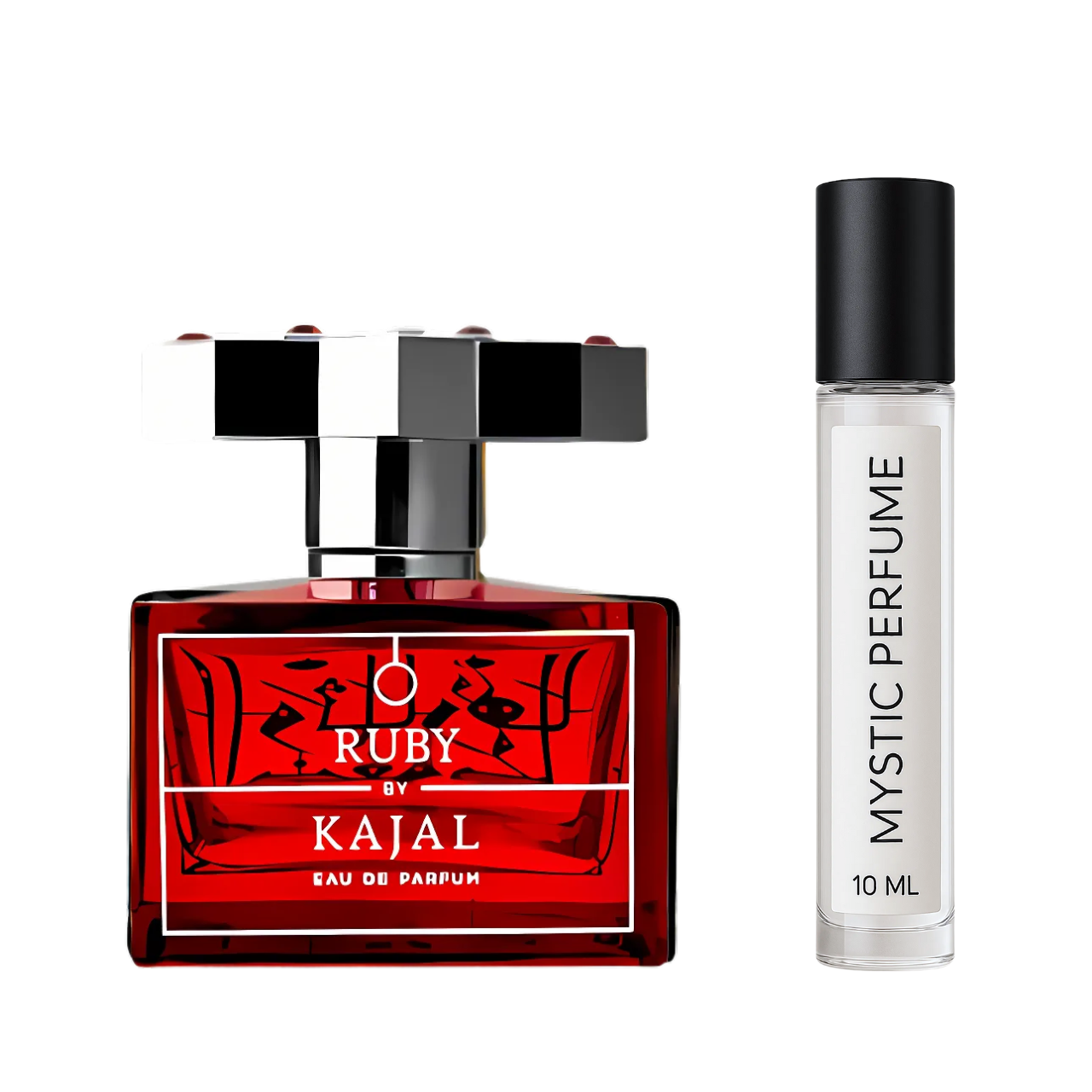 Kajal Ruby sample vial label detail