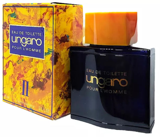 Ungaro pour L'Homme II By Emanuel Ungaro Eau de Toilette perfume bottle