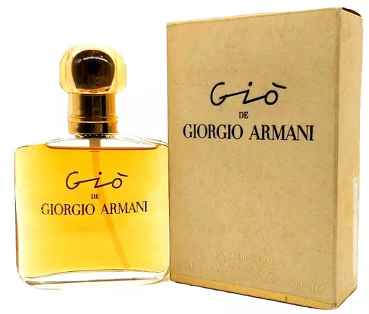 Gio de Giorgio Armani Rare Discontinued Eau de Parfum perfume bottle