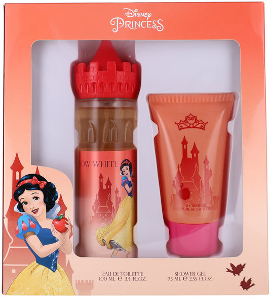 Disney Snow White 2 Pcs Set: 3.4 + 2.5 Shower Gel Eau de Toilette perfume bottle