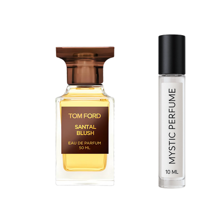 Tom Ford Santal Blush sample vial label detail