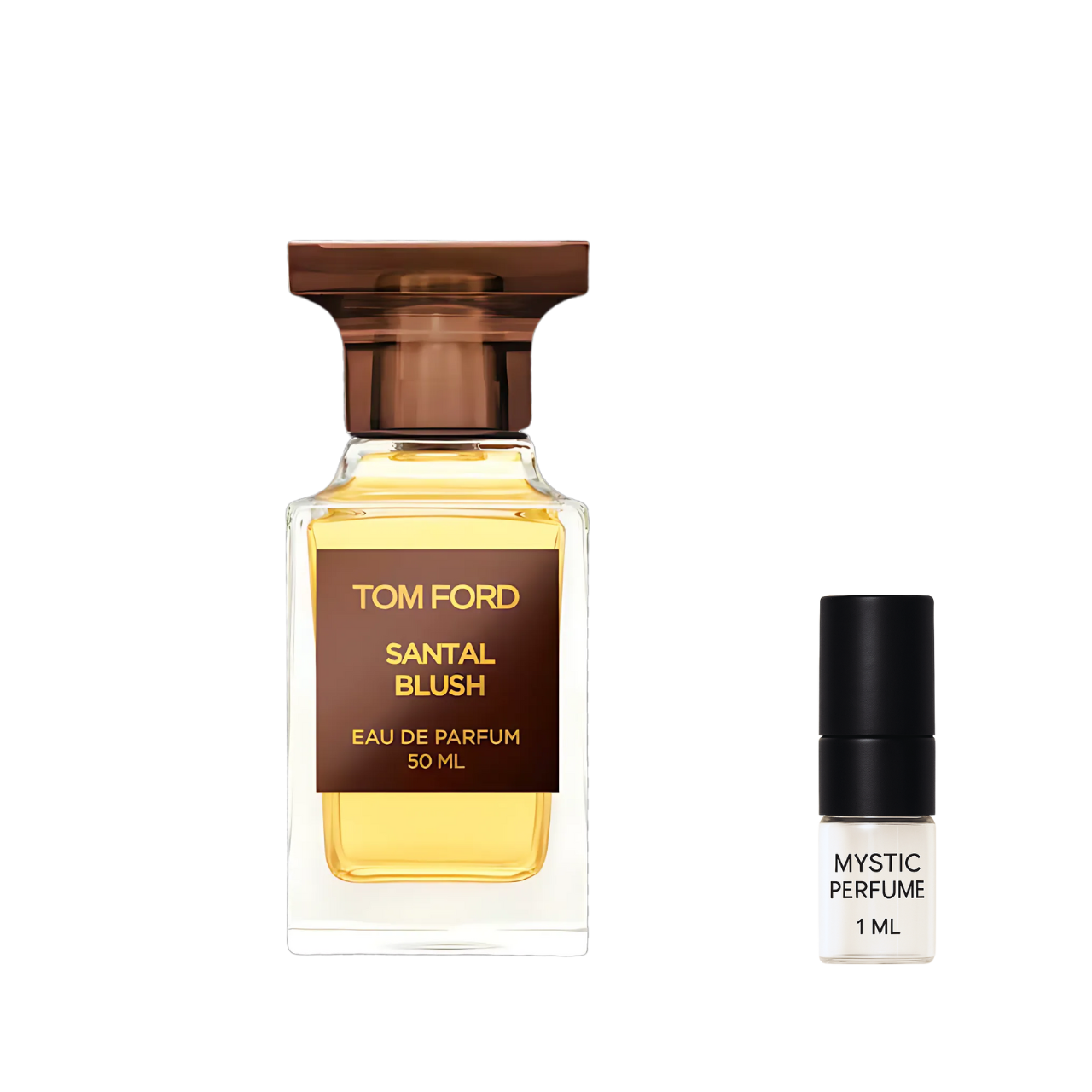 Tom Ford Santal Blush sample vial label detail