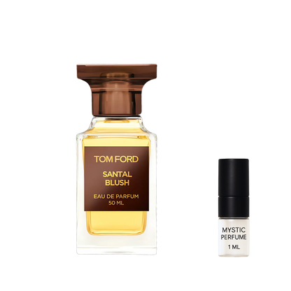 Tom Ford Santal Blush sample vial label detail