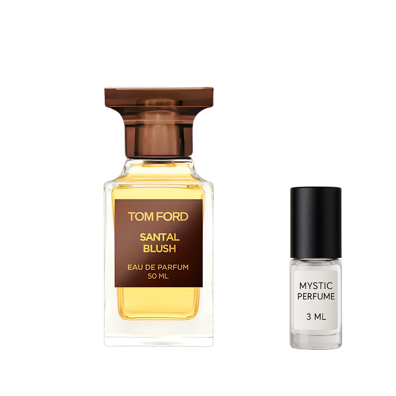 Tom Ford Santal Blush sample vial label detail
