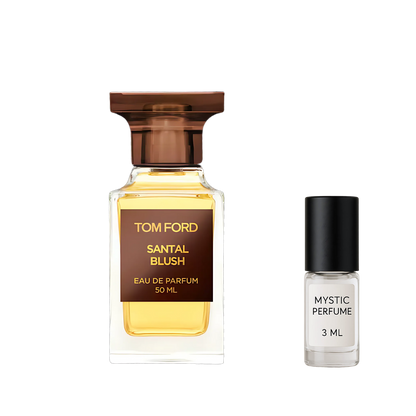 Tom Ford Santal Blush sample vial label detail