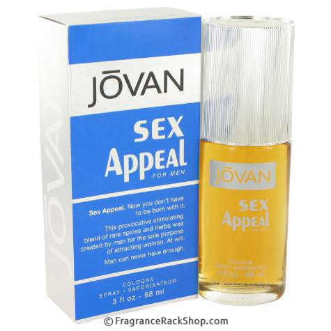 Jovan Sex Appeal by Coty Cologne perfume bottle