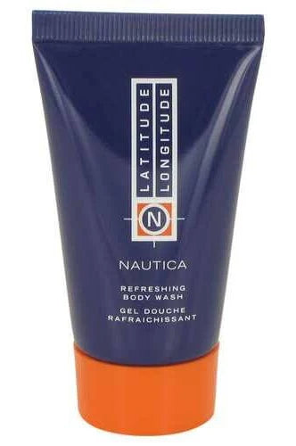 Nautica Latitude and Longitude Body Wash perfume bottle