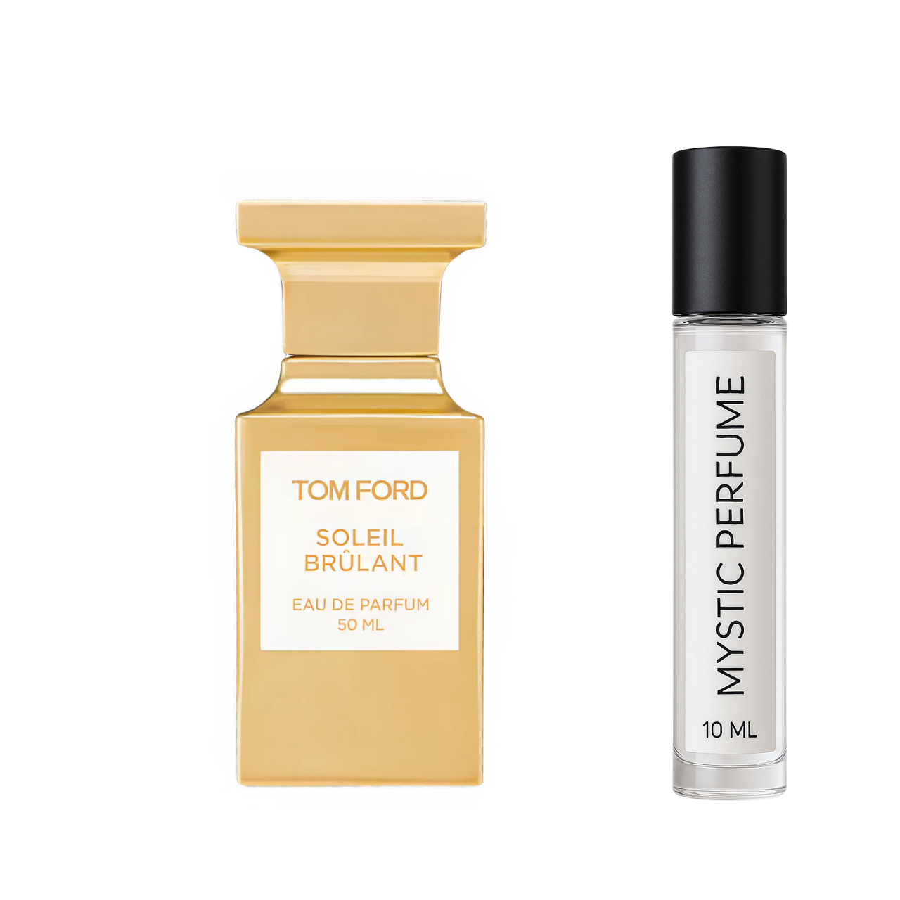Tom Ford Soleil Brulant sample vial label detail