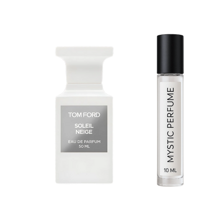 Tom Ford Soleil Neige sample vial label detail