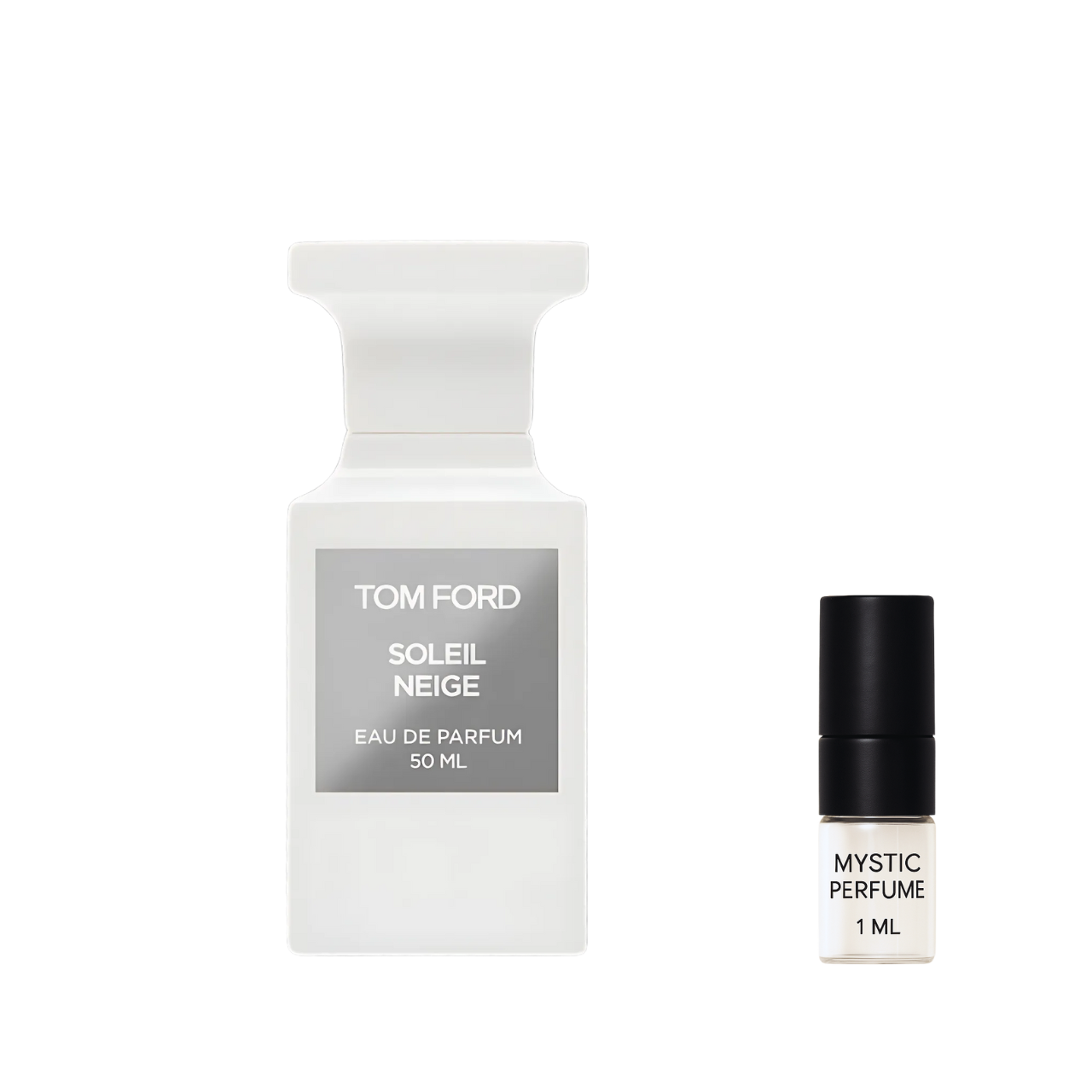 Tom Ford Soleil Neige sample vial label detail