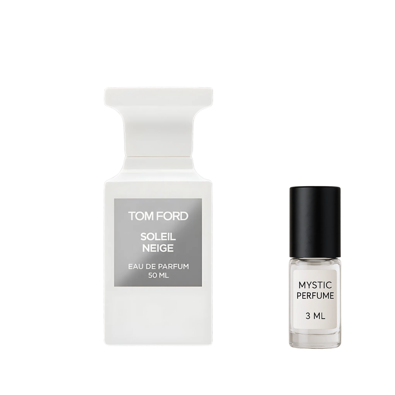 Tom Ford Soleil Neige sample vial label detail