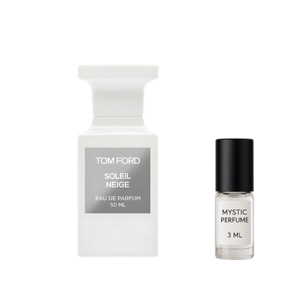 Tom Ford Soleil Neige sample vial label detail