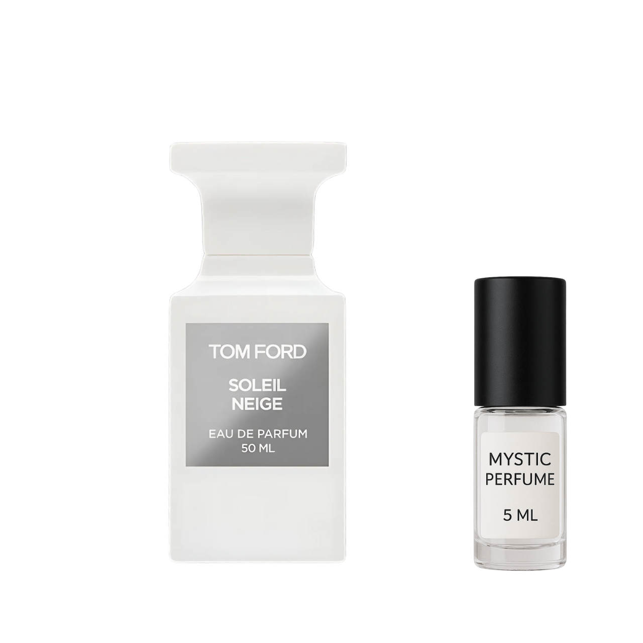 Tom Ford Soleil Neige sample vial label detail
