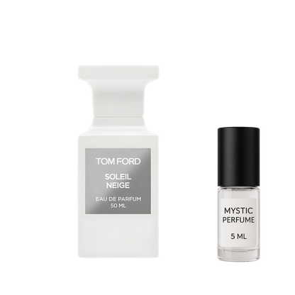 Tom Ford Soleil Neige sample vial label detail