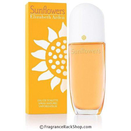 Sunflowers by Elizabeth Arden Eau de Toilette perfume bottle