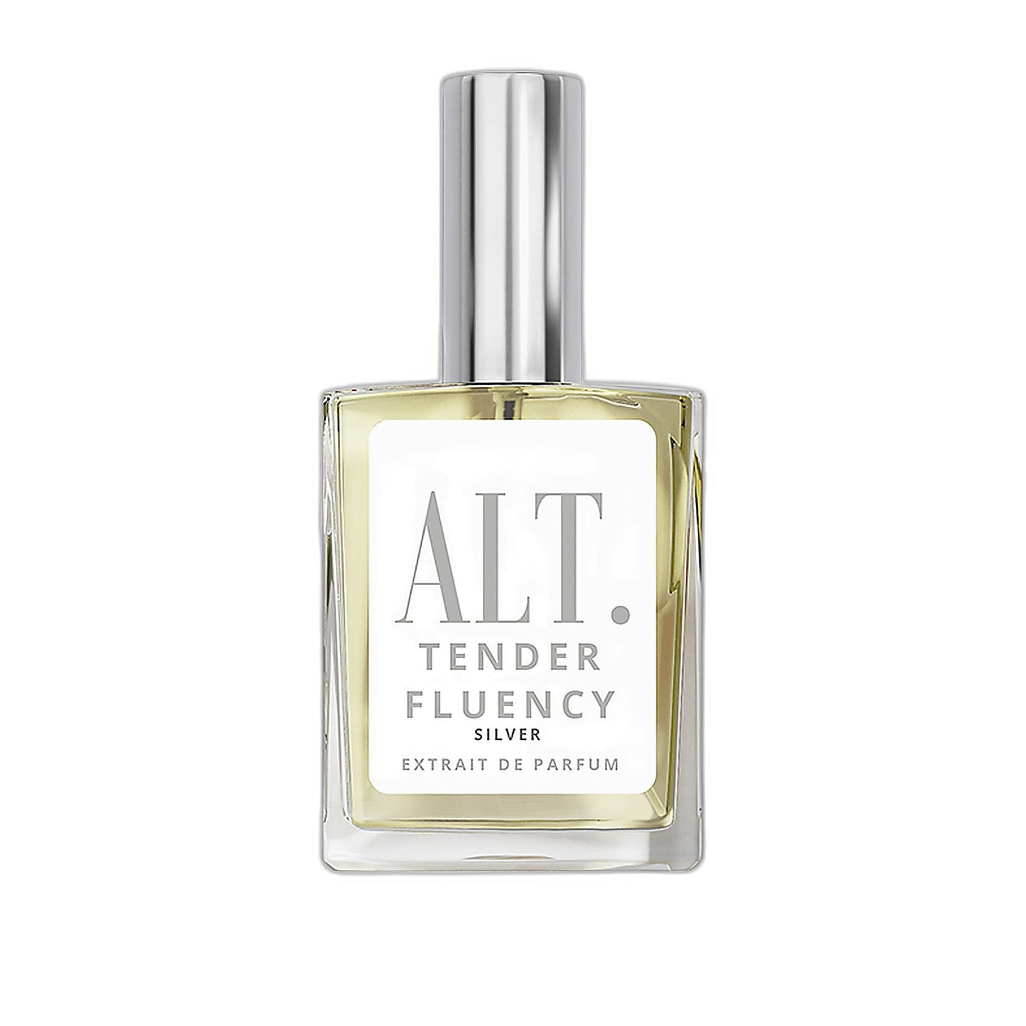 Tender Fluency Silver perfume bottle