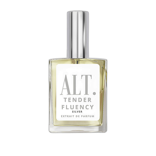 Tender Fluency Silver perfume bottle