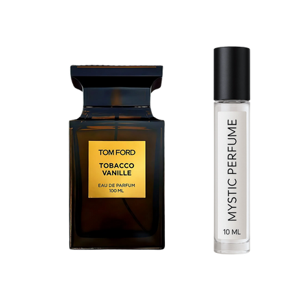 Tom Ford Tobacco Vanille sample vial label detail