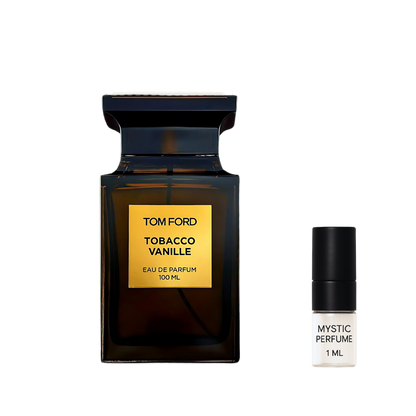 Tom Ford Tobacco Vanille sample vial label detail