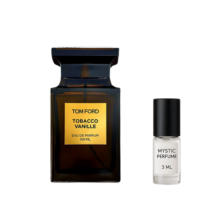 Tom Ford Tobacco Vanille sample vial label detail