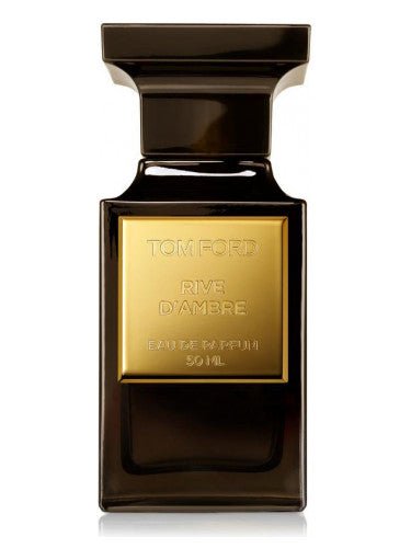 Tom Ford Rive D'Ambre carton and packaging