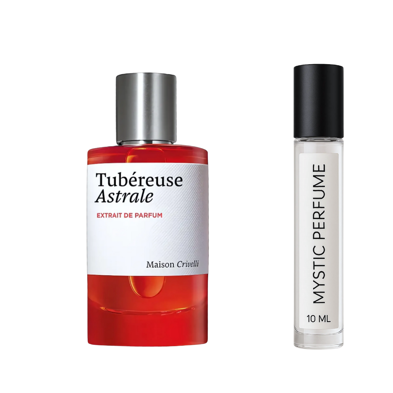 Maison Crivelli Tubereuse Astrale sample vial label detail