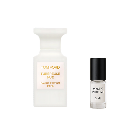 Tom Ford Tubereuse Nue sample vial label detail