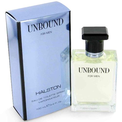Halston Unbound Eau de Toilette perfume bottle