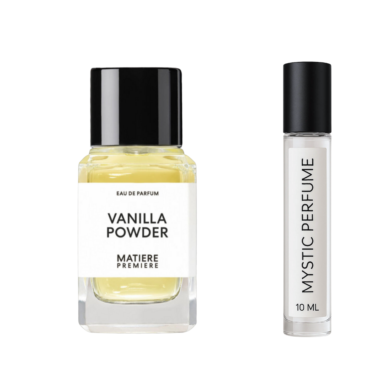 Matiere Premiere Vanilla Powder sample vial label detail