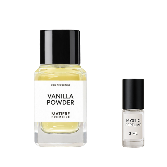 Matiere Premiere Vanilla Powder decant sample vial
