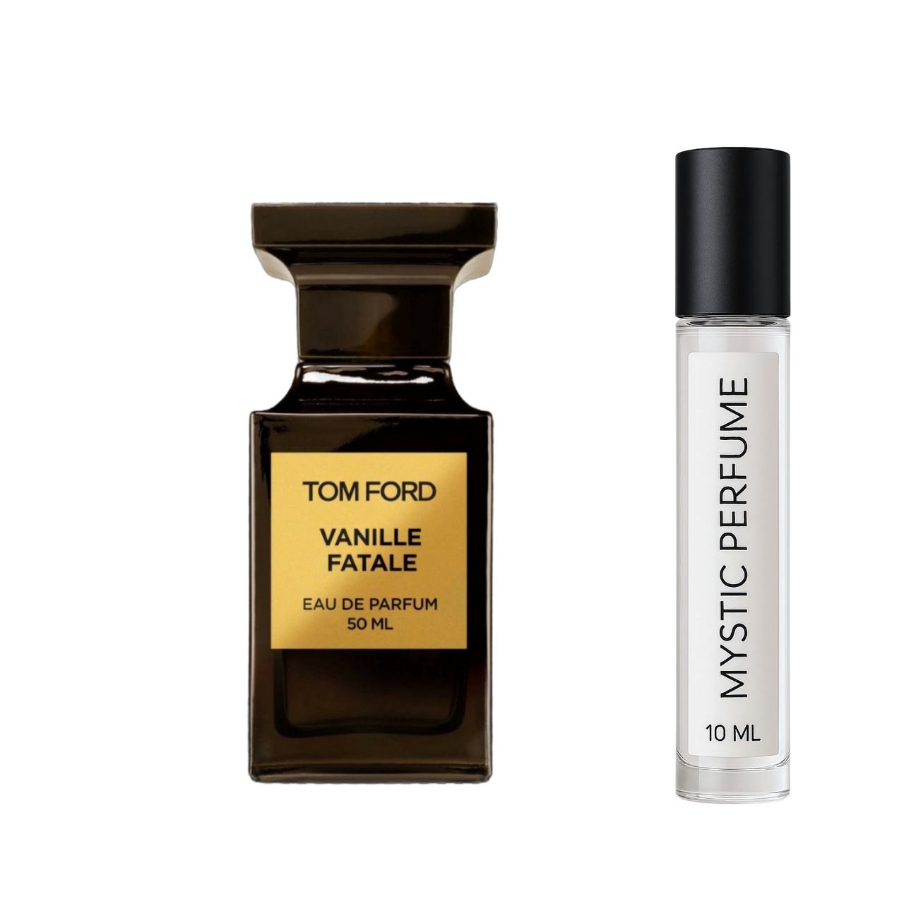 Tom Ford Vanille Fatale sample vial label detail