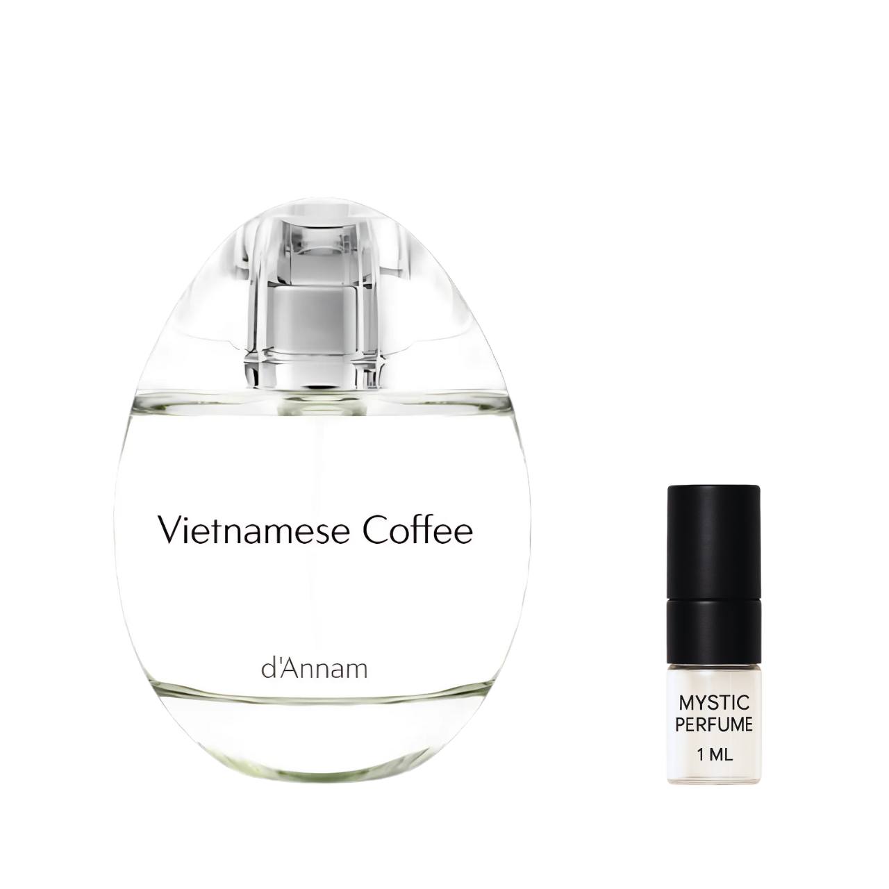 d'Annam Vietnamese Coffee sample vial label detail