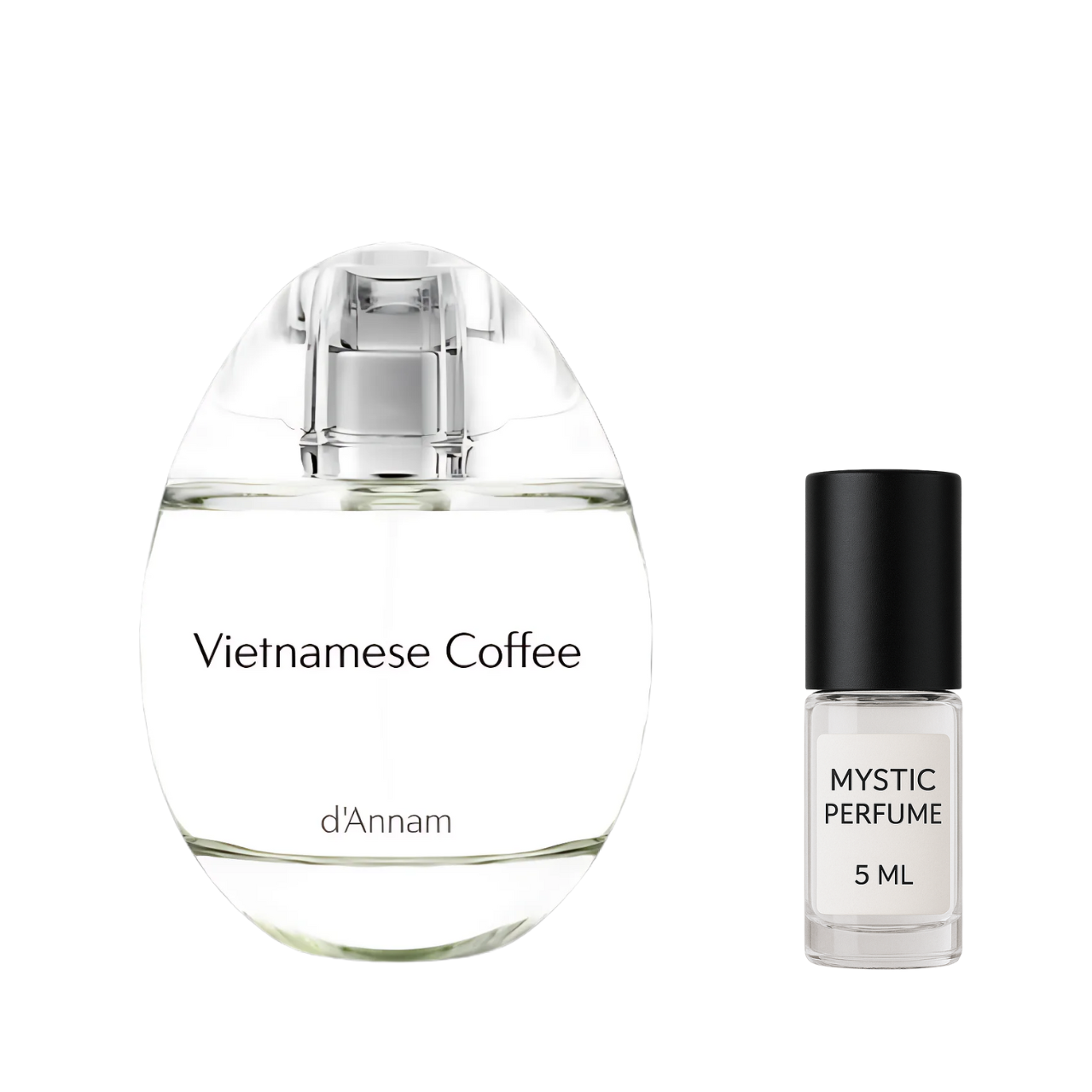 d'Annam Vietnamese Coffee sample vial label detail