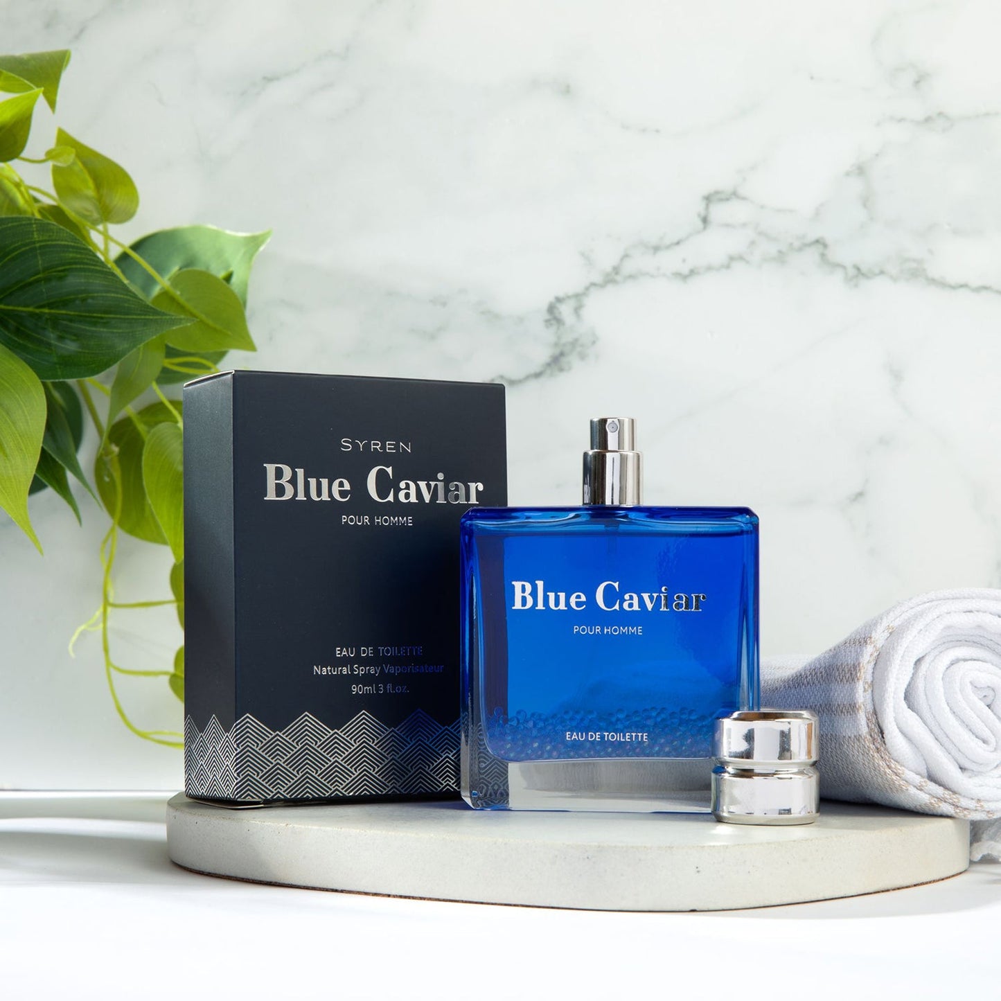 Blue Caviar carton and packaging