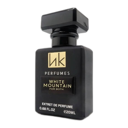 White Mountain perfume bottle