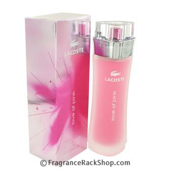 Lacoste Love Of Pink Eau de Toilette perfume bottle